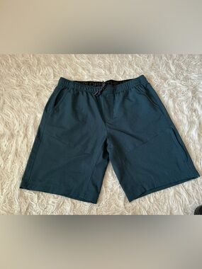 Gerry Weber Men's Dark Teal Athletic Shorts